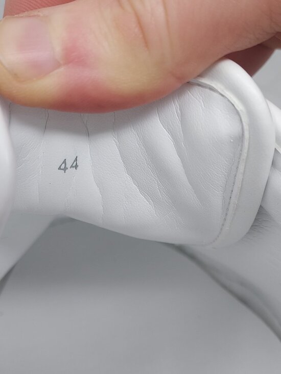 Christian Louboutin MENS White Heart Love Adolon Junior Sneaker - Picture 4 of 12